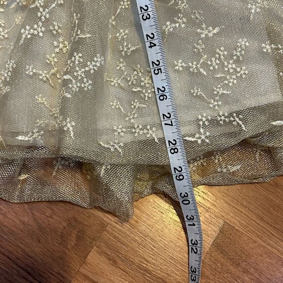 Wonder Nation Girls cream colored dress - size 8 - Picture 6 of 8